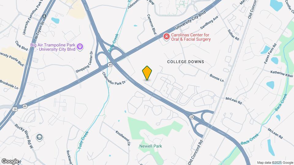 8929 Meadow Vista Rd Map and Location Details