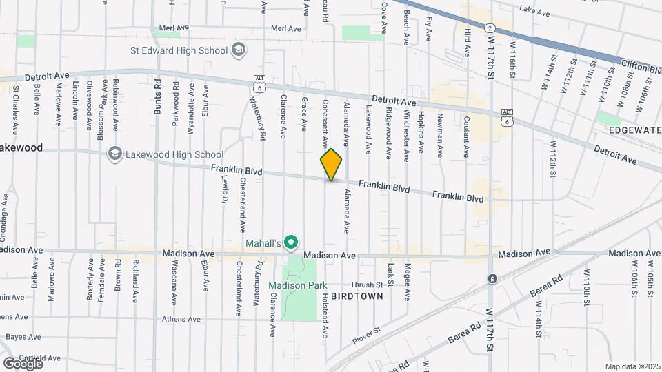 1557 Cohassett Ave Map and Location Details