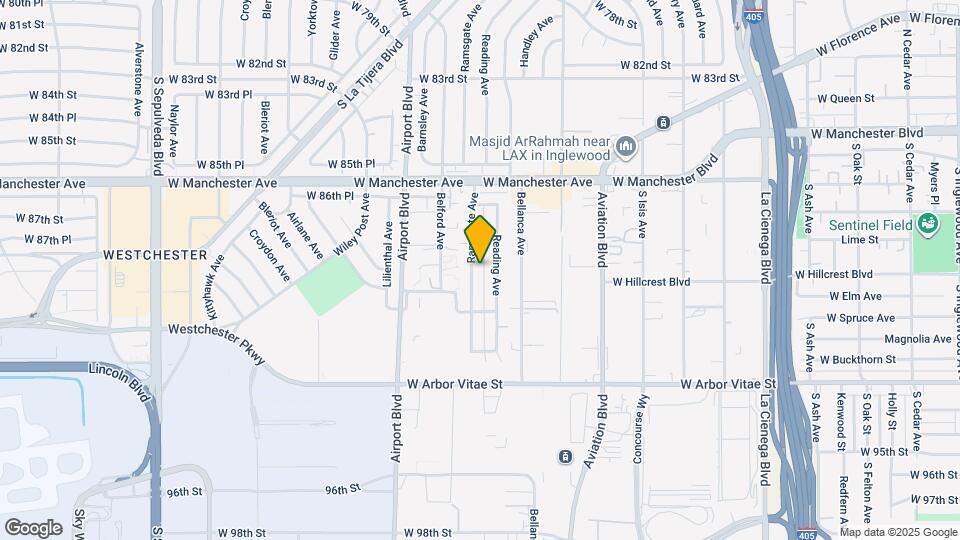 8836 Ramsgate Ave, Unit 8836 Map and Location Details