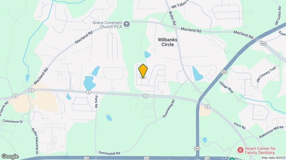 593 Arrowhead Dr Map and Location Details