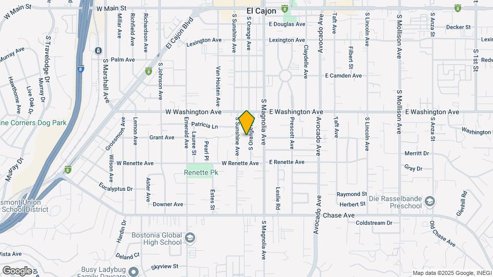 804-816 S Orange Ave Mapa y Detalles de la Ubicación