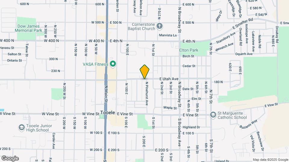 199 N Pinehurst Ave Map and Location Details