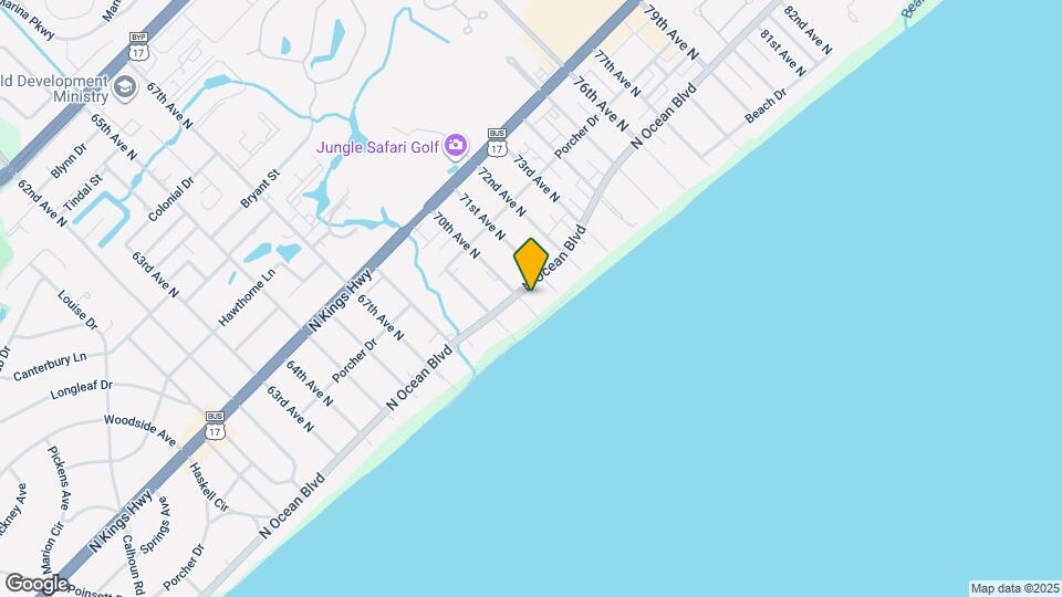 7000 N Ocean Blvd Map and Location Details