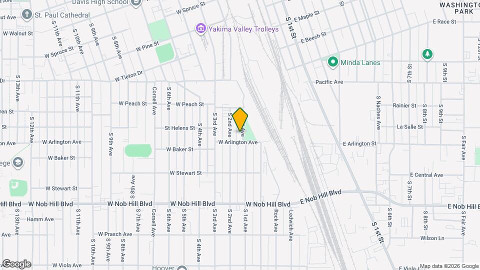 808 S 1st Ave Map and Location Details