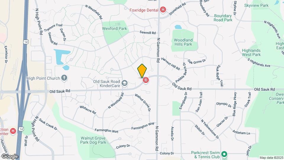 7032 Old Sauk Rd, Unit 7032 Mapa y Detalles de la Ubicación