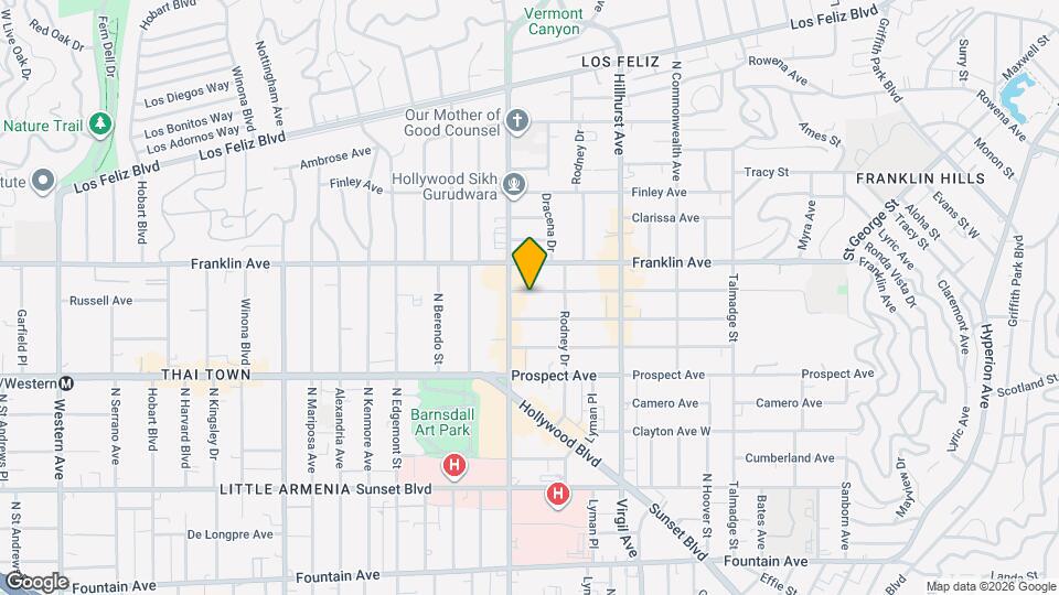 4636 Russell Ave Map and Location Details