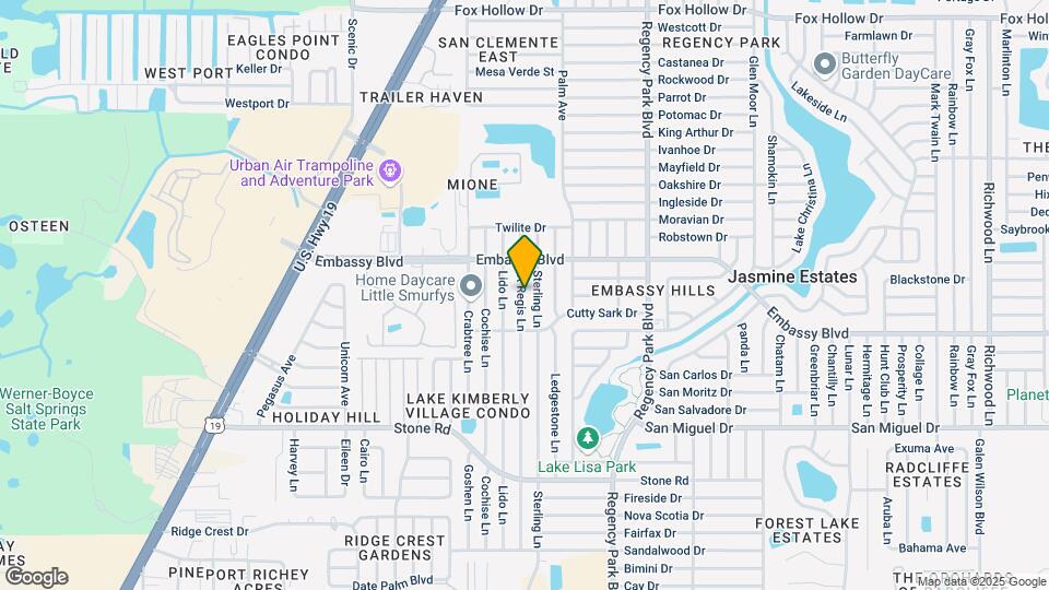 9304 St Regis Ln Map and Location Details