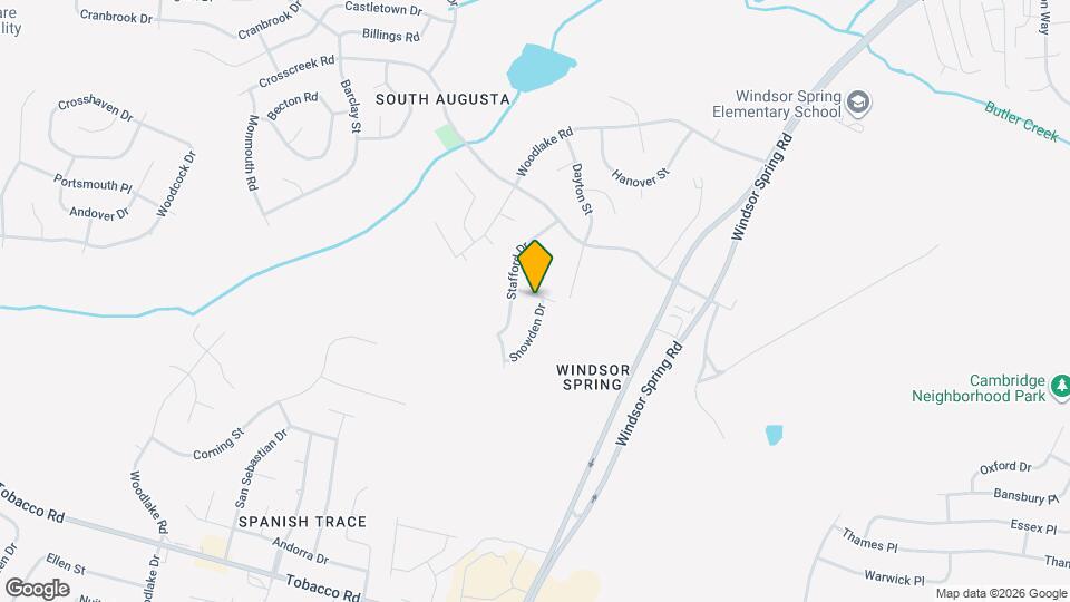 3501 Snowden Dr Map and Location Details