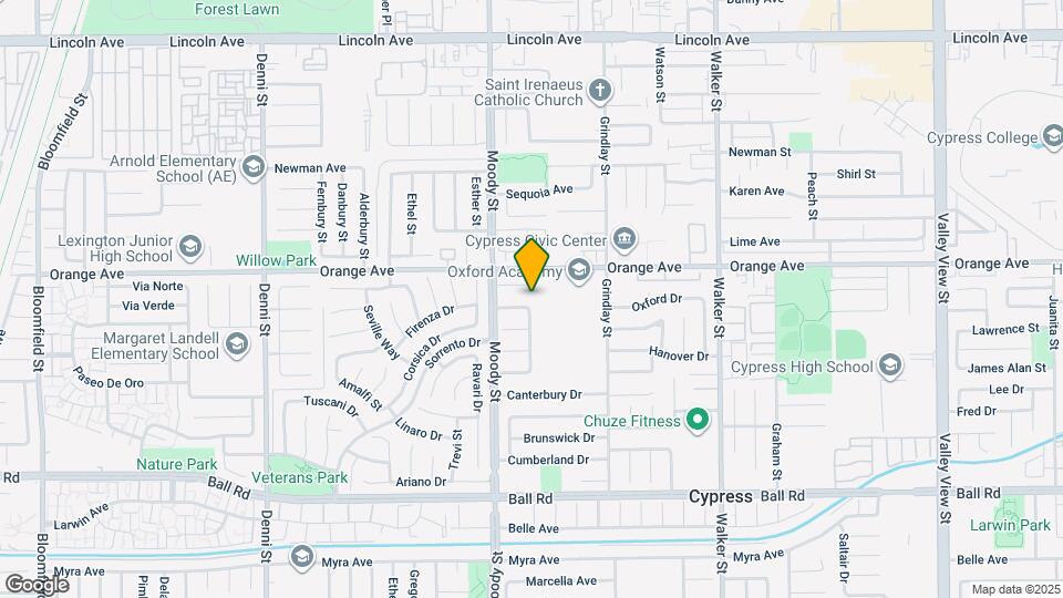 5073 Oxford Dr Map and Location Details
