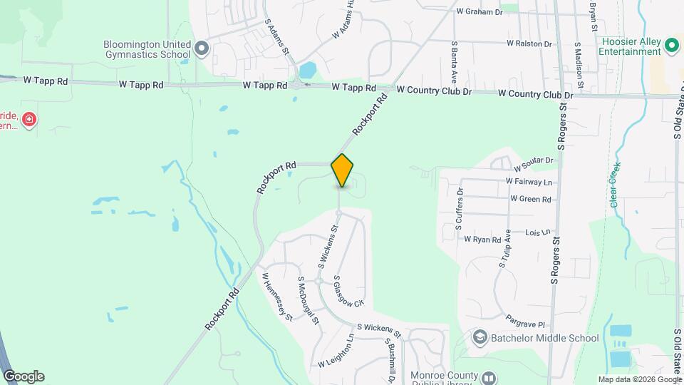 1122 W Rangeview Cir Map and Location Details