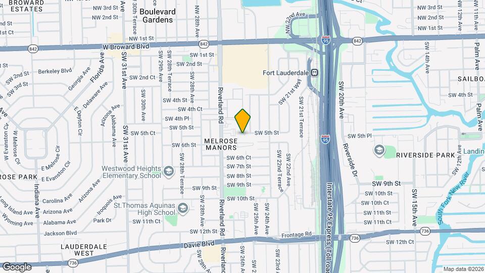 2610 SW 5th St Map and Location Details