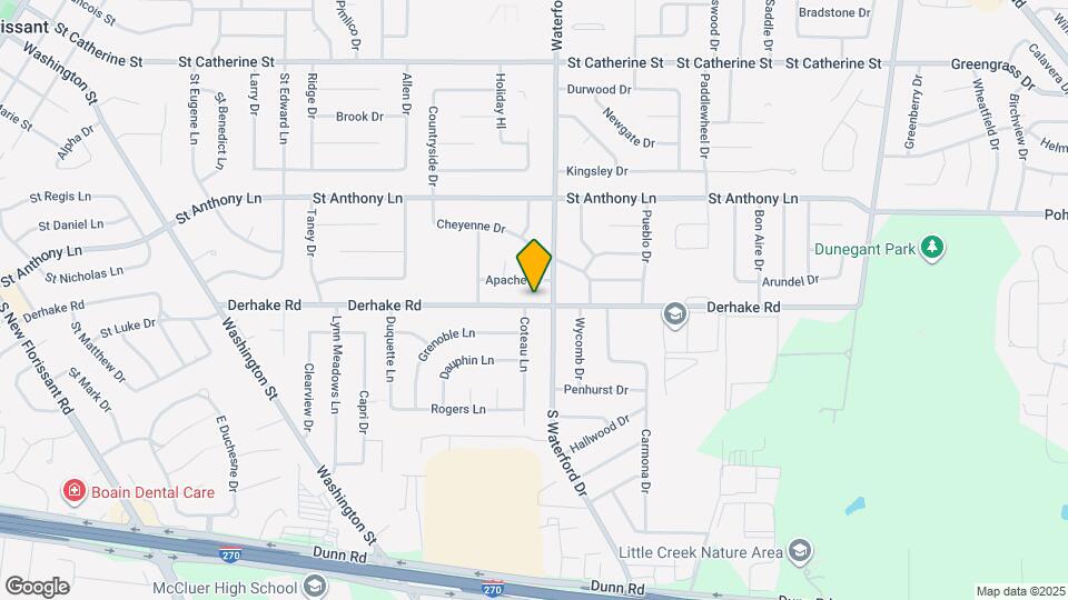 1165 Derhake Rd Map and Location Details