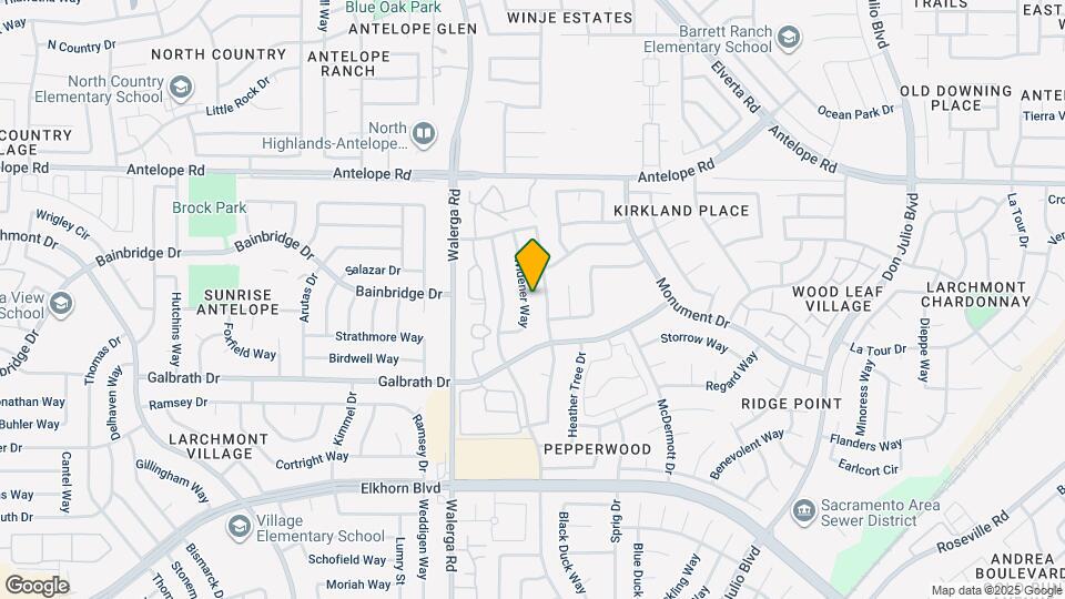 7340 Widener Way Map and Location Details