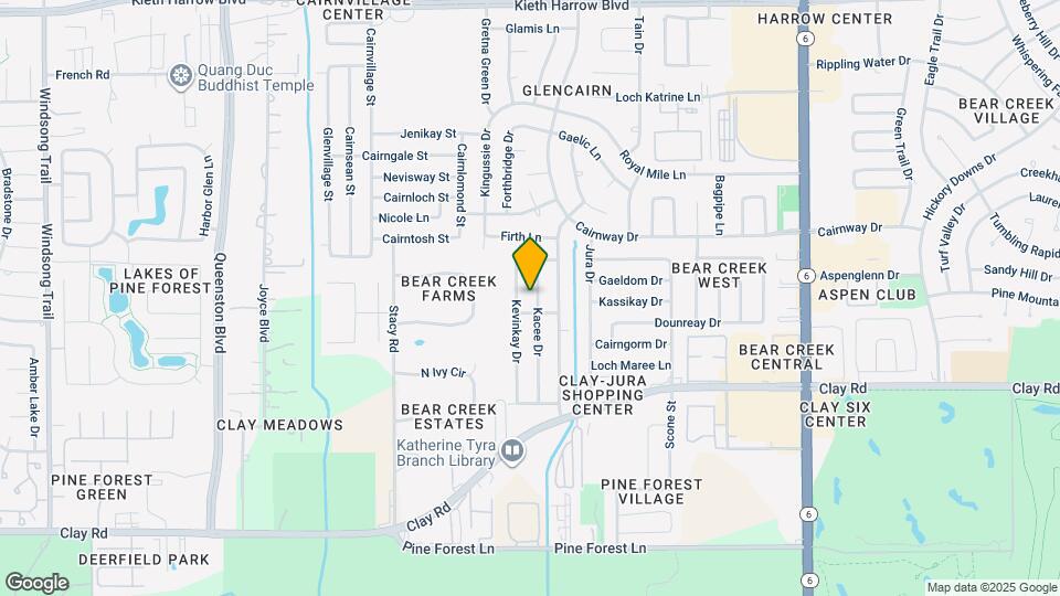 4411 Kacee Dr Map and Location Details