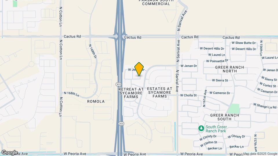 16562 W Sierra St Map and Location Details