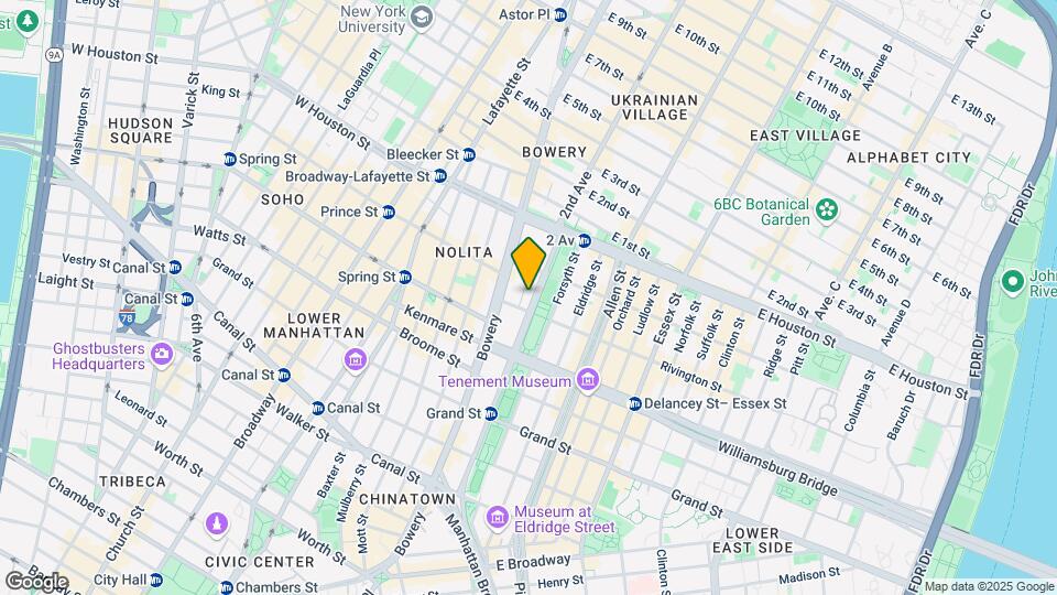 183-185 Chrystie St Map and Location Details