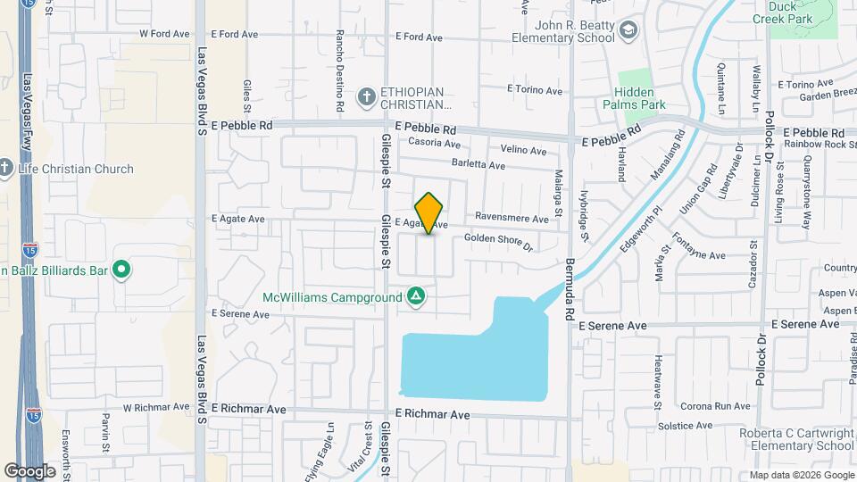 9129 Drifting Bay St Map and Location Details