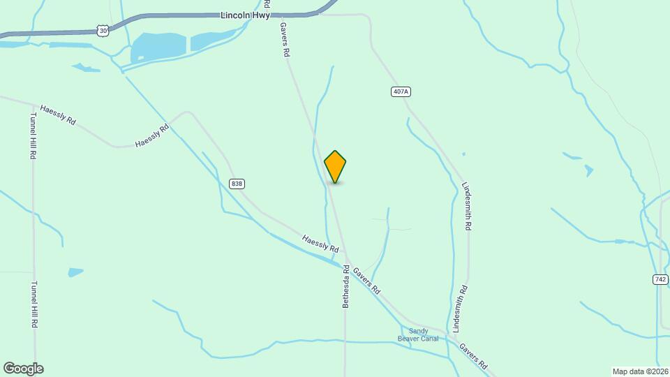 10576 Gavers Rd Map and Location Details