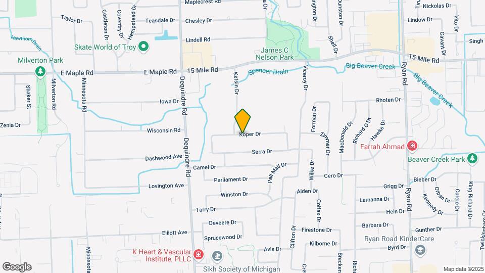 2338 Koper Dr Map and Location Details
