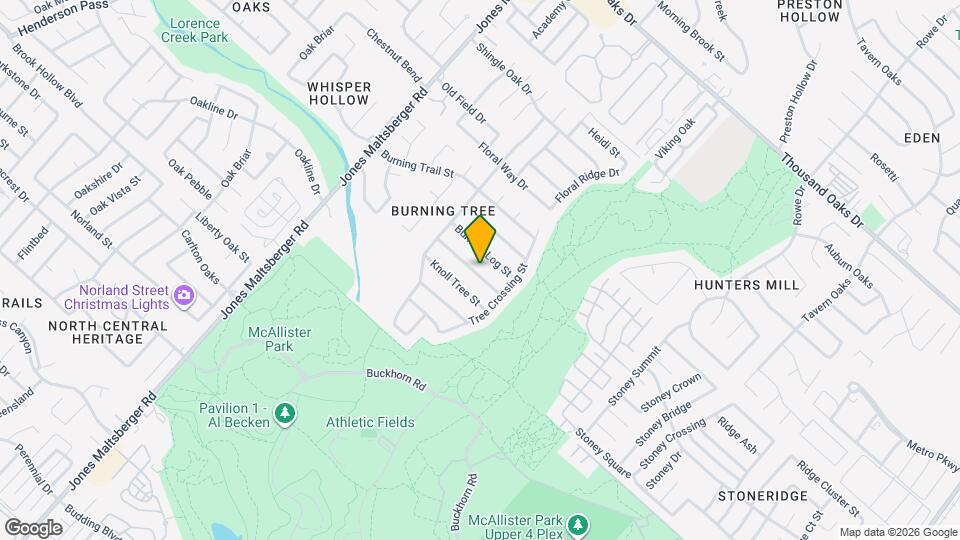2847 Burning Rock St Map and Location Details