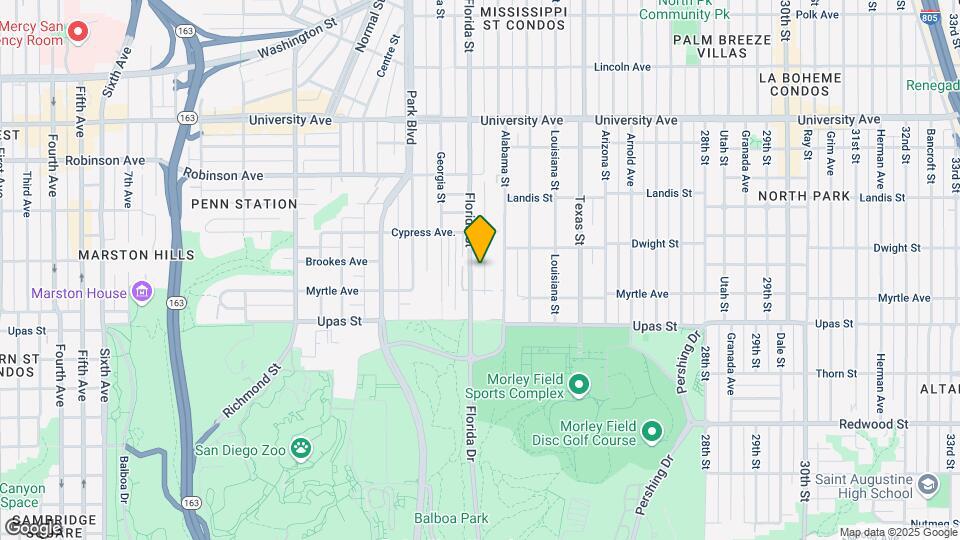 3531 Florida St Map and Location Details