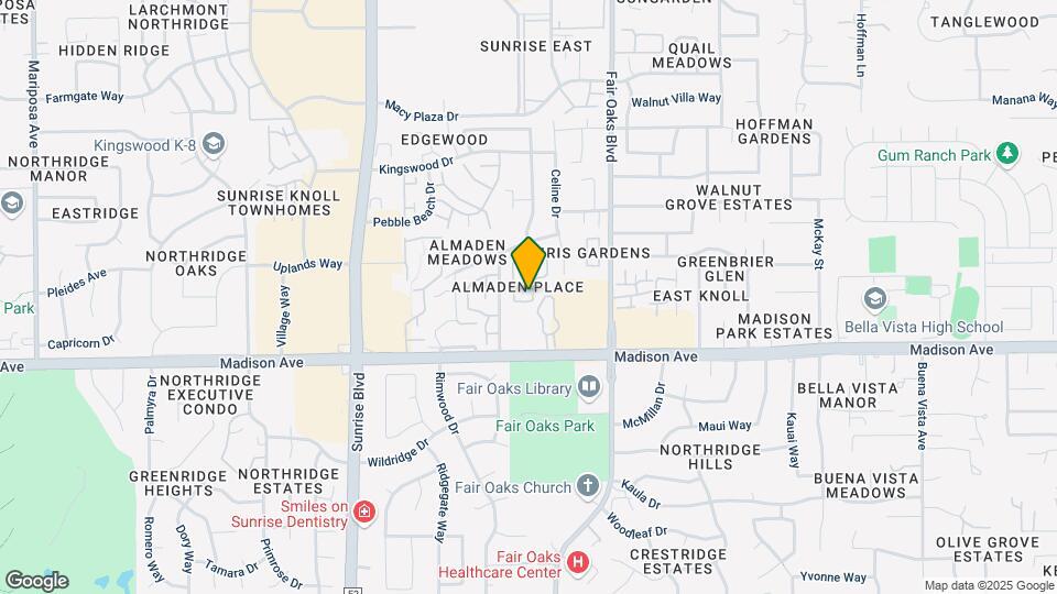 8043 Briar Ridge Ln Mapa y Detalles de la Ubicación