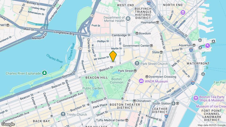 40 Beacon St Map and Location Details