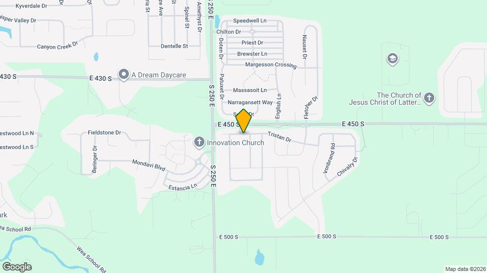 2635 Tristan Dr Map and Location Details