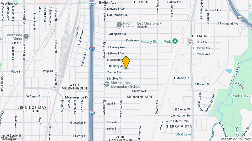 1017 Marion Ave Map and Location Details