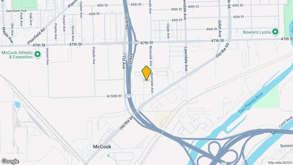 4915 Egandale Ave, Unit 2 Map and Location Details