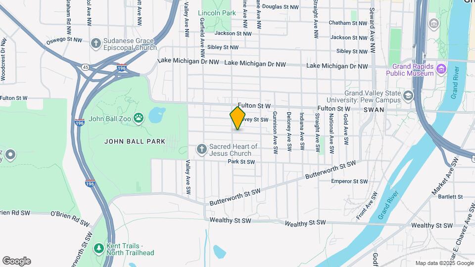 1054 Watson St SW Map and Location Details