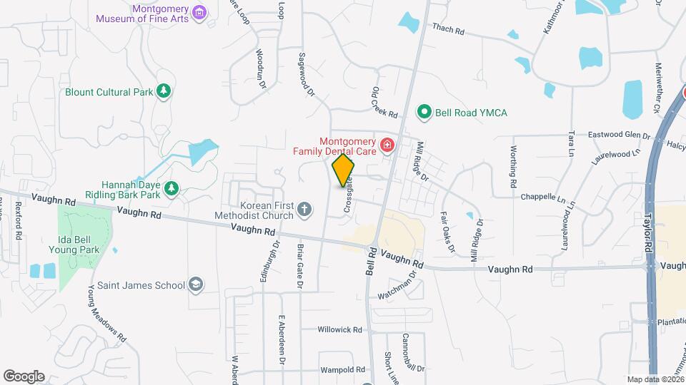 2632 Crossgate Trail Map and Location Details