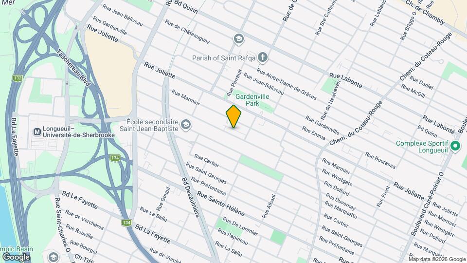 889 Dollard Rue Map and Location Details