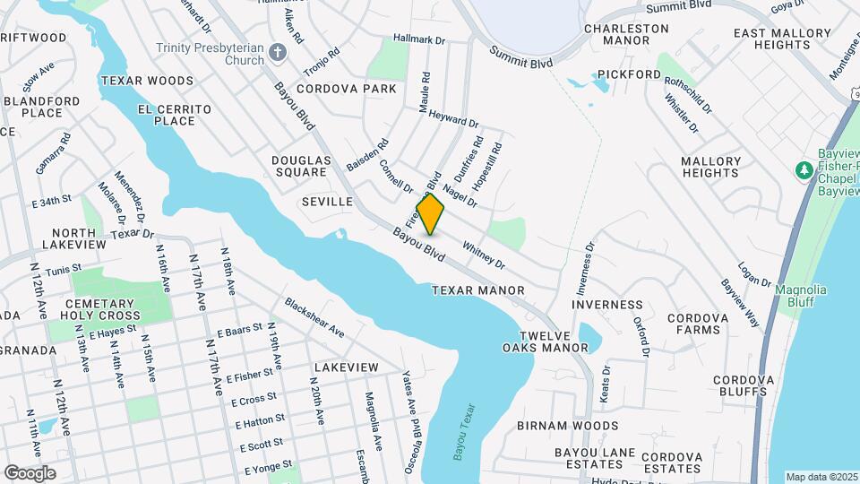 2720 Bayou Blvd Map and Location Details