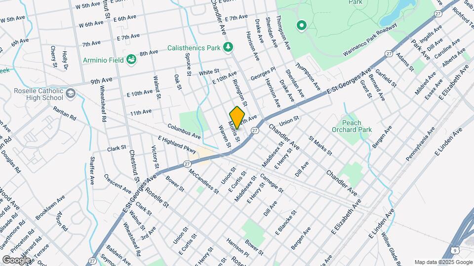1205 Morris St Map and Location Details
