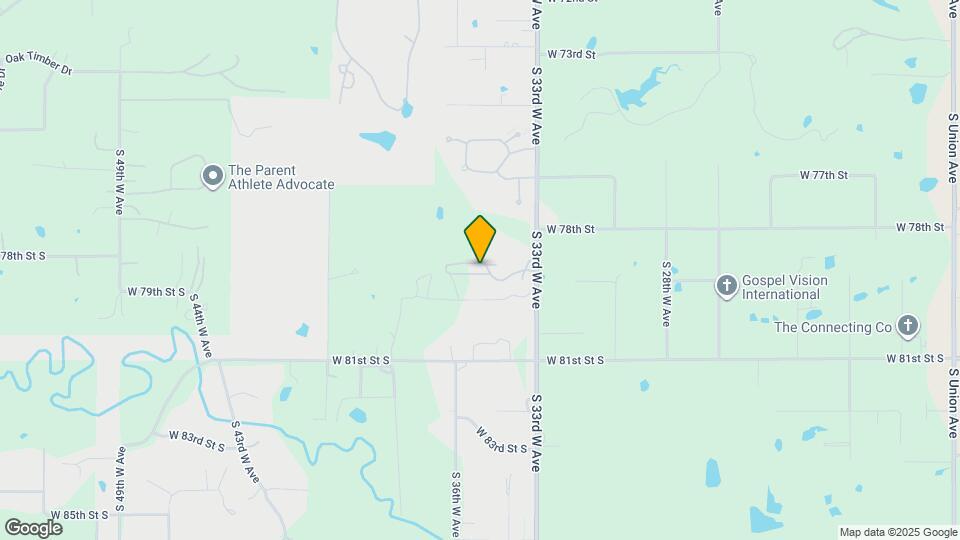 3401 Redbud Ln Map and Location Details