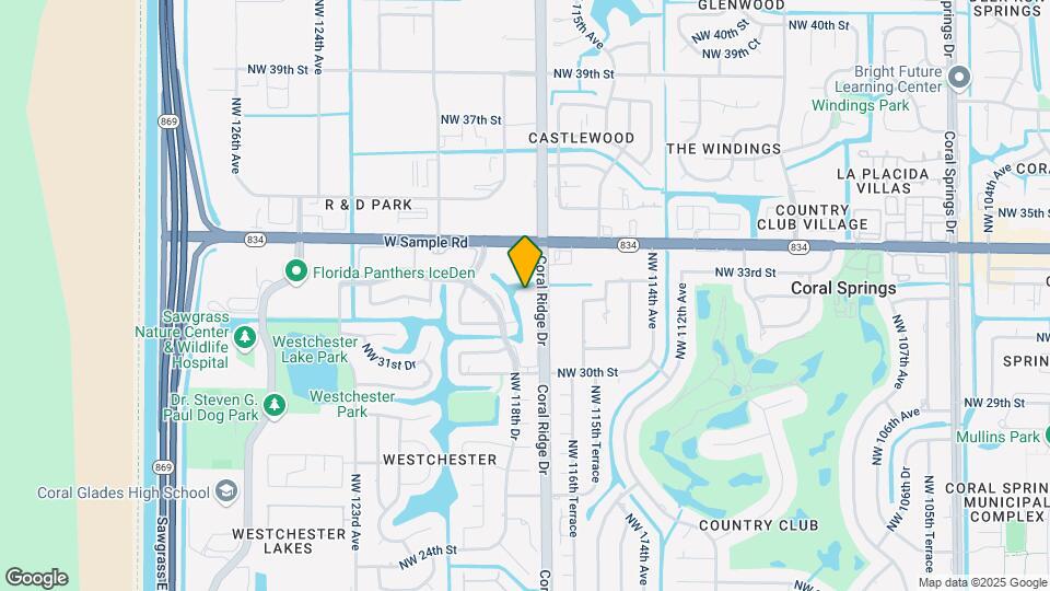 3244 Coral Ridge Dr Map and Location Details
