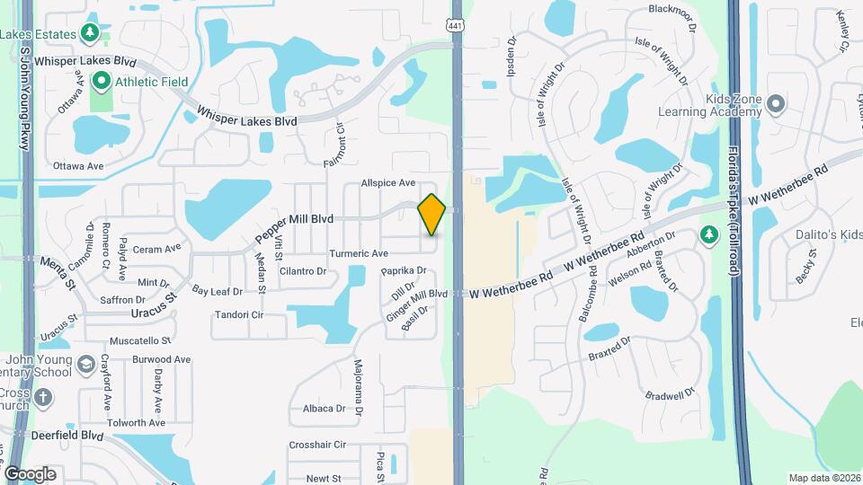 12142 Caper St Map and Location Details