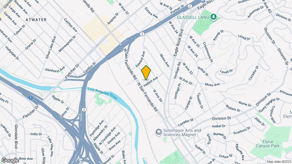 2606 W Ave 30 Map and Location Details