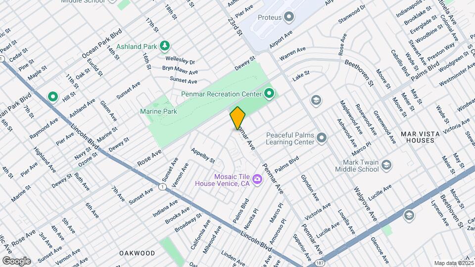 1507 Penmar Ave Map and Location Details