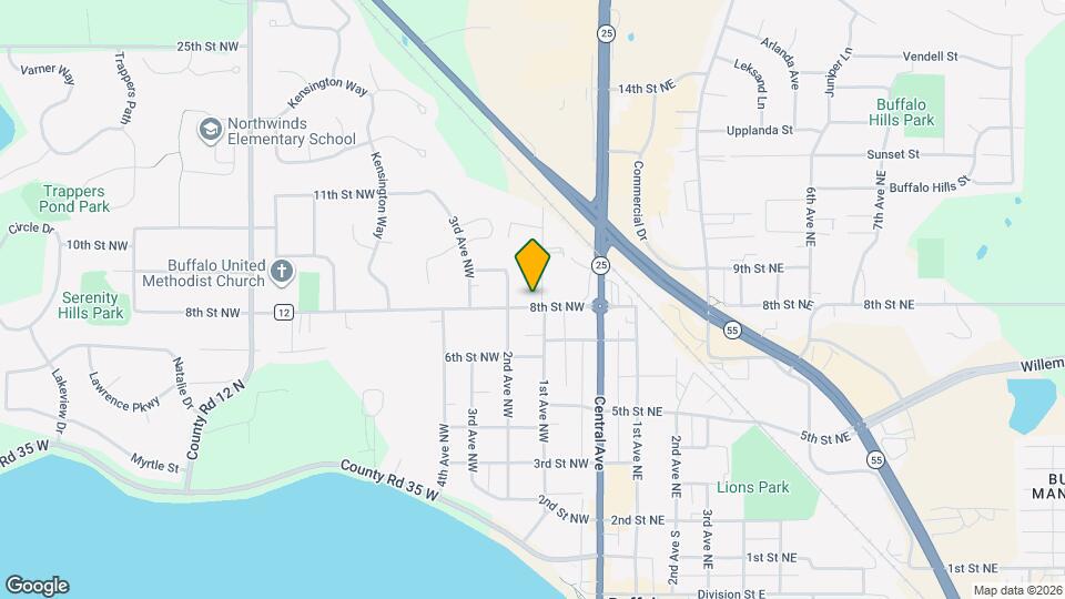 803 1st Ave NW Mapa y Detalles de la Ubicación