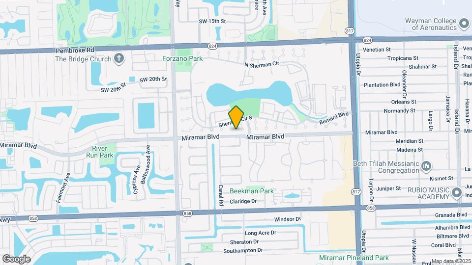 2451 SW 86th Ave Map and Location Details