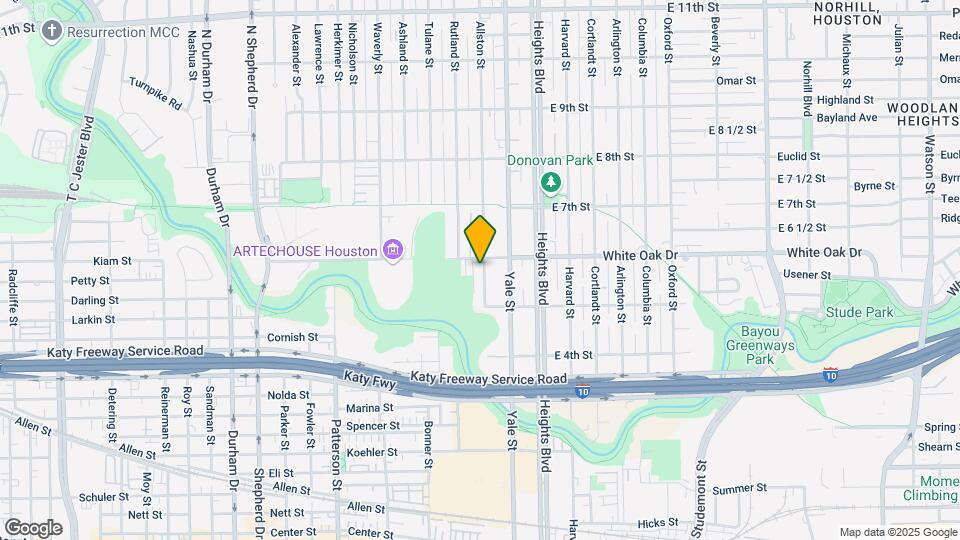 535 Allston St Map and Location Details