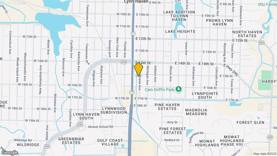 1506 Pennsylvania Ave Map and Location Details