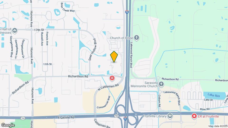 1000 Marlin Lakes Cir Map and Location Details