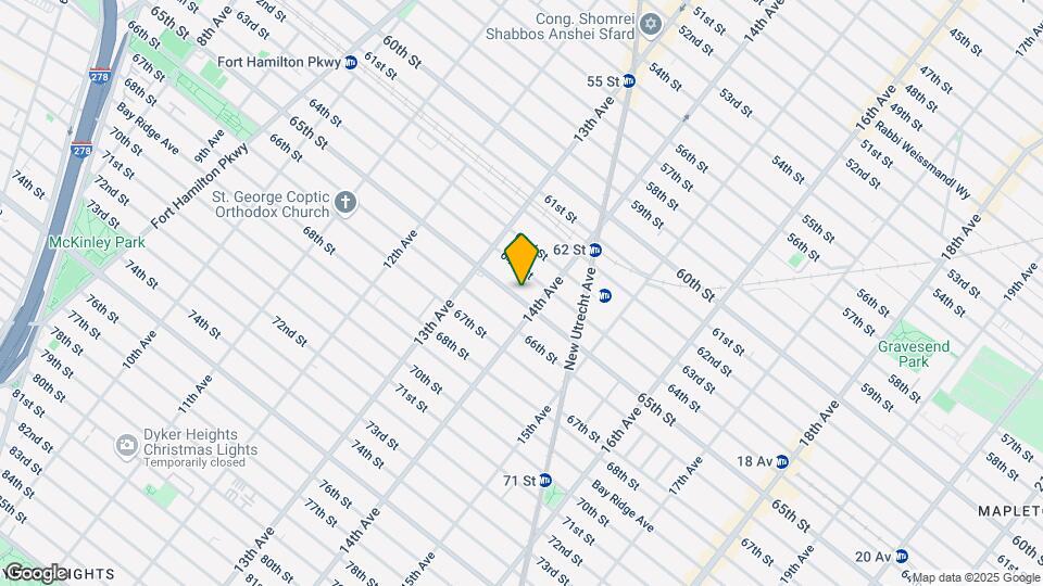 1361 65th St Map and Location Details