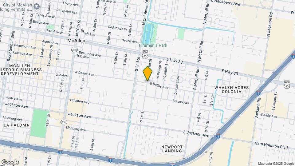 15 W Dallas Ave Map and Location Details