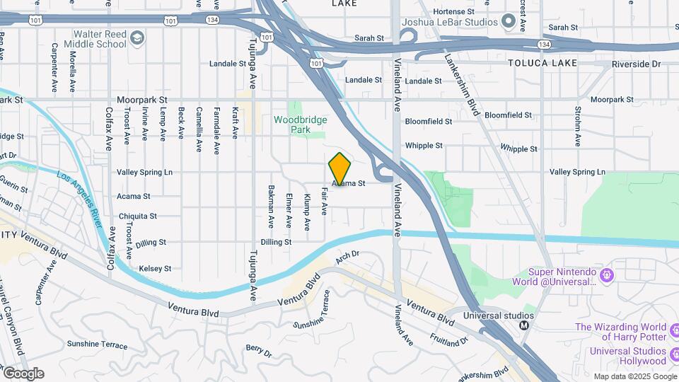 11156 Acama St Map and Location Details