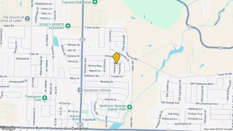 800 Venice St Map and Location Details