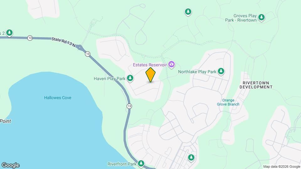 161 Dahlia Falls Dr Mapa y Detalles de la Ubicación